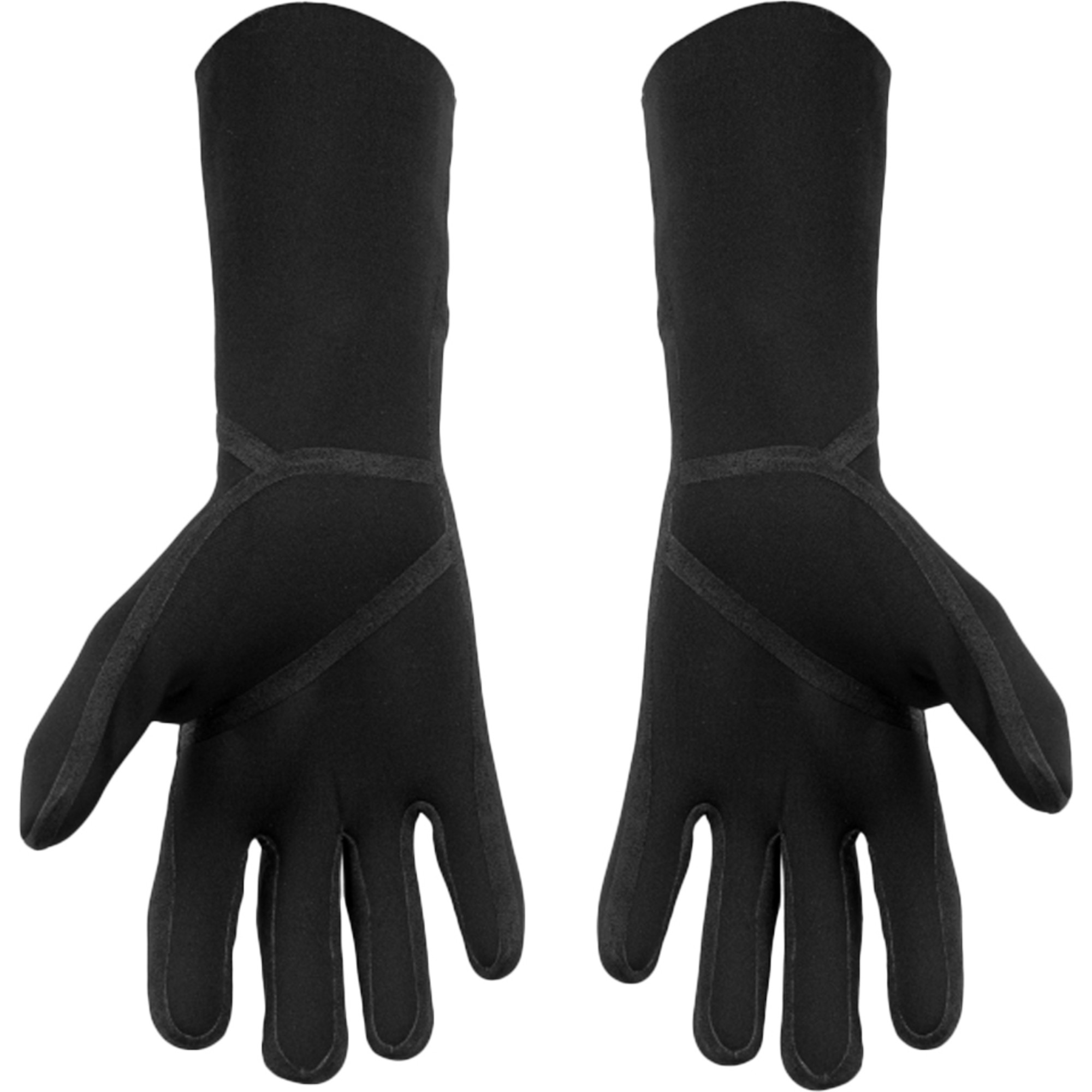 2024 Orca Womens Core 2mm Open Water Swim Gloves MA45TT01 Black